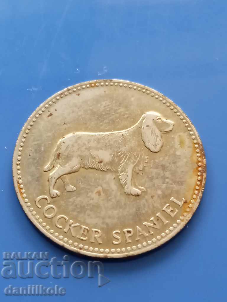 * $ * Y * $ * COCKER SPANGE TOKEN - FROLIC - EXCELLENT * $ * Y * $ * with price 4.90 BGN | € 2.51