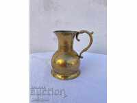 Vintage bronze jug №1300