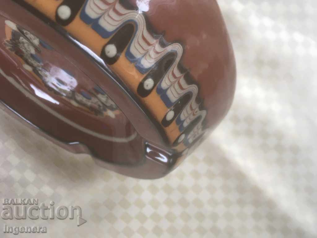 TROYAN CERAMICS FROM THE 70'S ASHTRAY with price 13.00 BGN | € 6.65 TROYAN CERAMICS FROM THE 70'S ASHTRAY with price 13.00 BGN | € 6.65