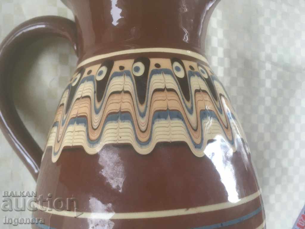 Auction TROYAN CERAMICS FROM THE 70'S GREAT JUG Auction TROYAN CERAMICS FROM THE 70'S GREAT JUG