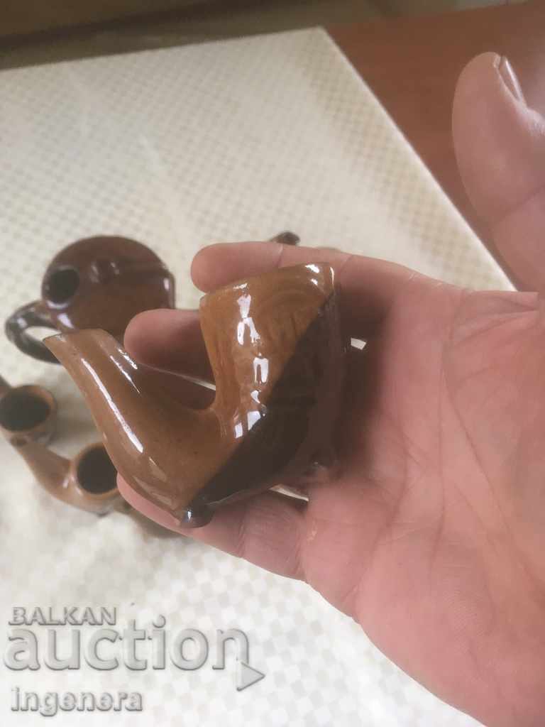 Auction TROYAN CERAMICS FROM THE 70'S JUGS SERVICE FOR BRANDY Auction TROYAN CERAMICS FROM THE 70'S JUGS SERVICE FOR BRANDY