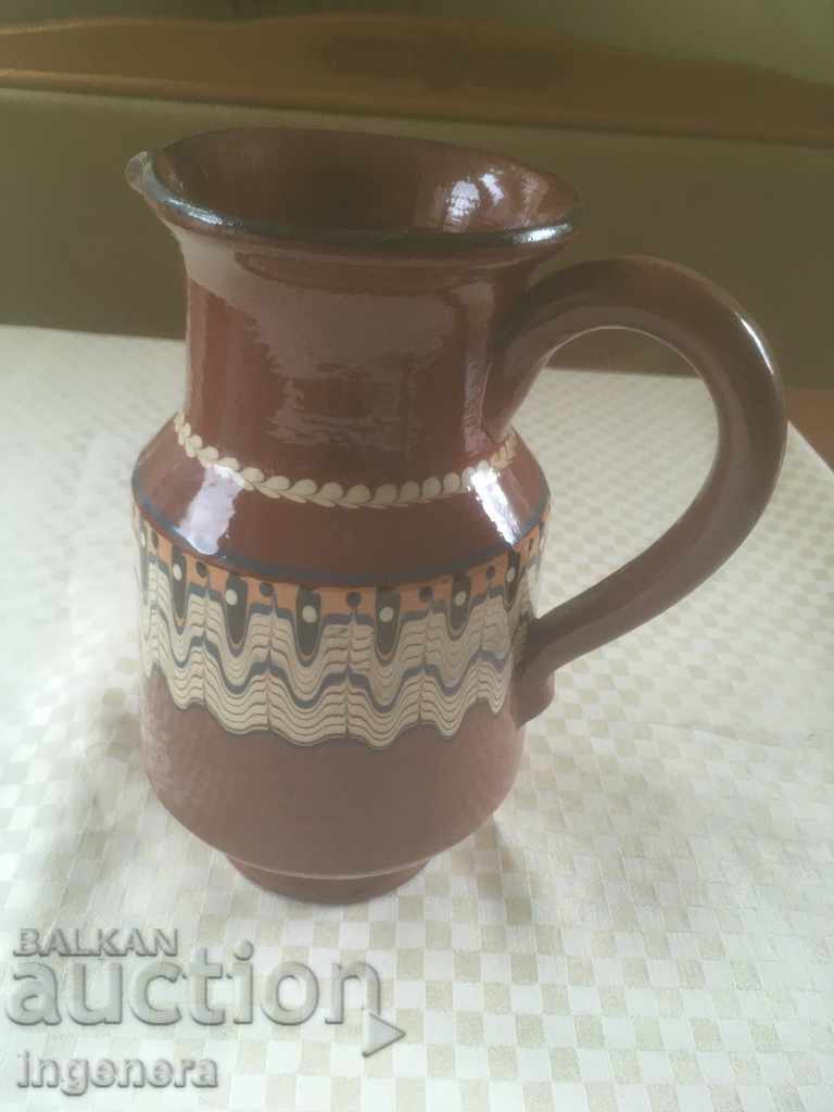 TROYAN CERAMICS FROM THE 70'S GREAT JUG