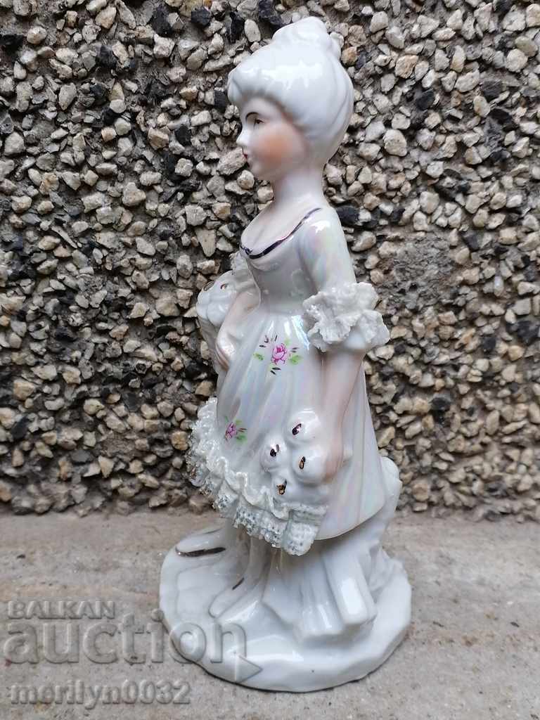 Old porcelain figure, plastic, figurine, porcelain with price 51.00 BGN | € 26.08 Old porcelain figure, plastic, figurine, porcelain with price 51.00 BGN | € 26.08