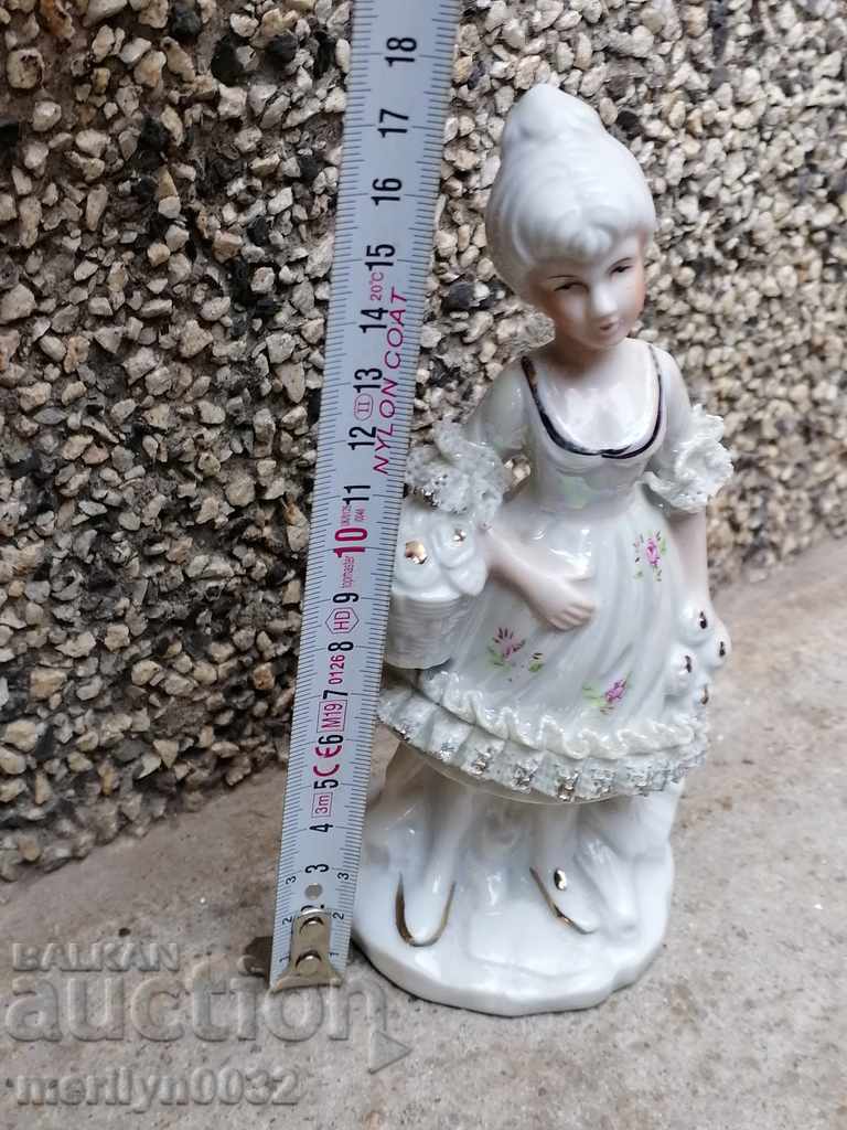 Auction Old porcelain figure, plastic, figurine, porcelain Auction Old porcelain figure, plastic, figurine, porcelain