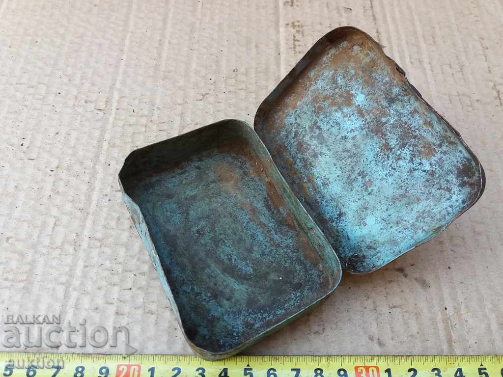 OLD METAL ENFIE BOX, POCKET - 5 OLD METAL ENFIE BOX, POCKET - 5