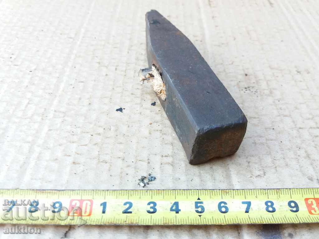 OLD HAMMER WITH MARKING - 0.500 KG. - 7 OLD HAMMER WITH MARKING - 0.500 KG. - 7