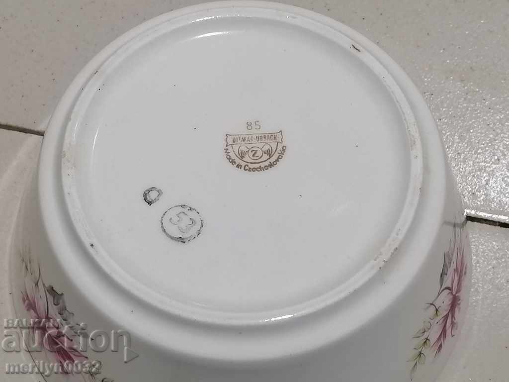 Delivery of Old Czech service 4 buy porcelain cup castron 1953 Delivery of Old Czech service 4 buy porcelain cup castron 1953