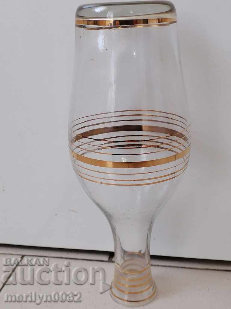 Carafe cap muffler bottle gilding mid 20th century - 6 Carafe cap muffler bottle gilding mid 20th century - 6