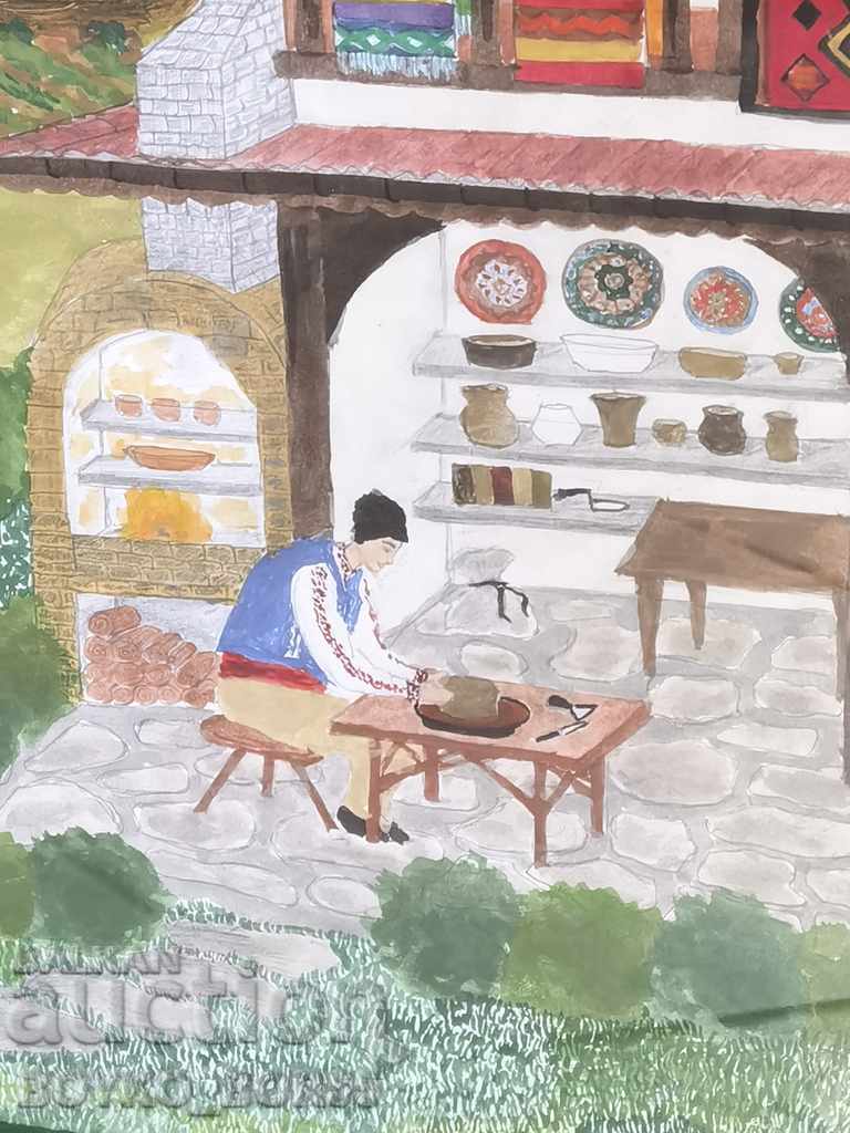 Original Art Painting Landscape, Atelier Sofia, Author's with price 139.00 BGN | € 71.07 Original Art Painting Landscape, Atelier Sofia, Author's with price 139.00 BGN | € 71.07