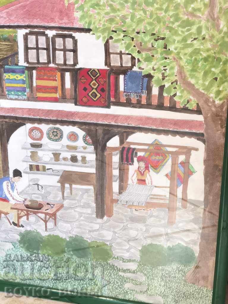 Delivery of Original Art Painting Landscape, Atelier Sofia, Author's Delivery of Original Art Painting Landscape, Atelier Sofia, Author's