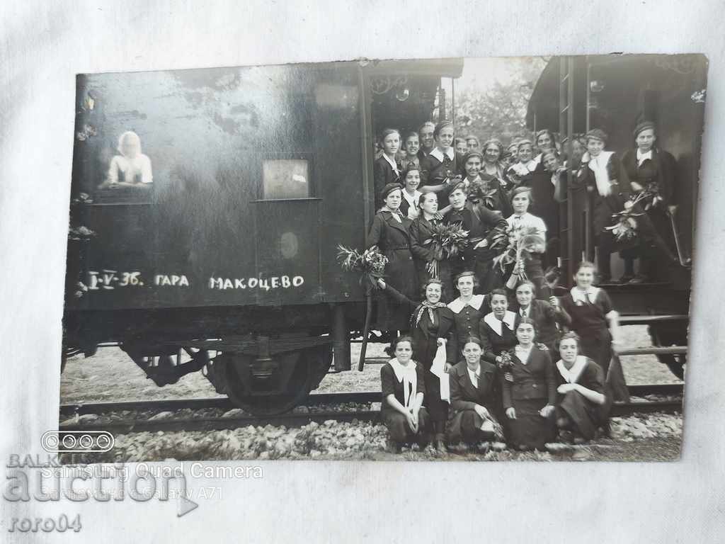 MAKOTSEVO STATION - 1936 - 6 MAKOTSEVO STATION - 1936 - 6