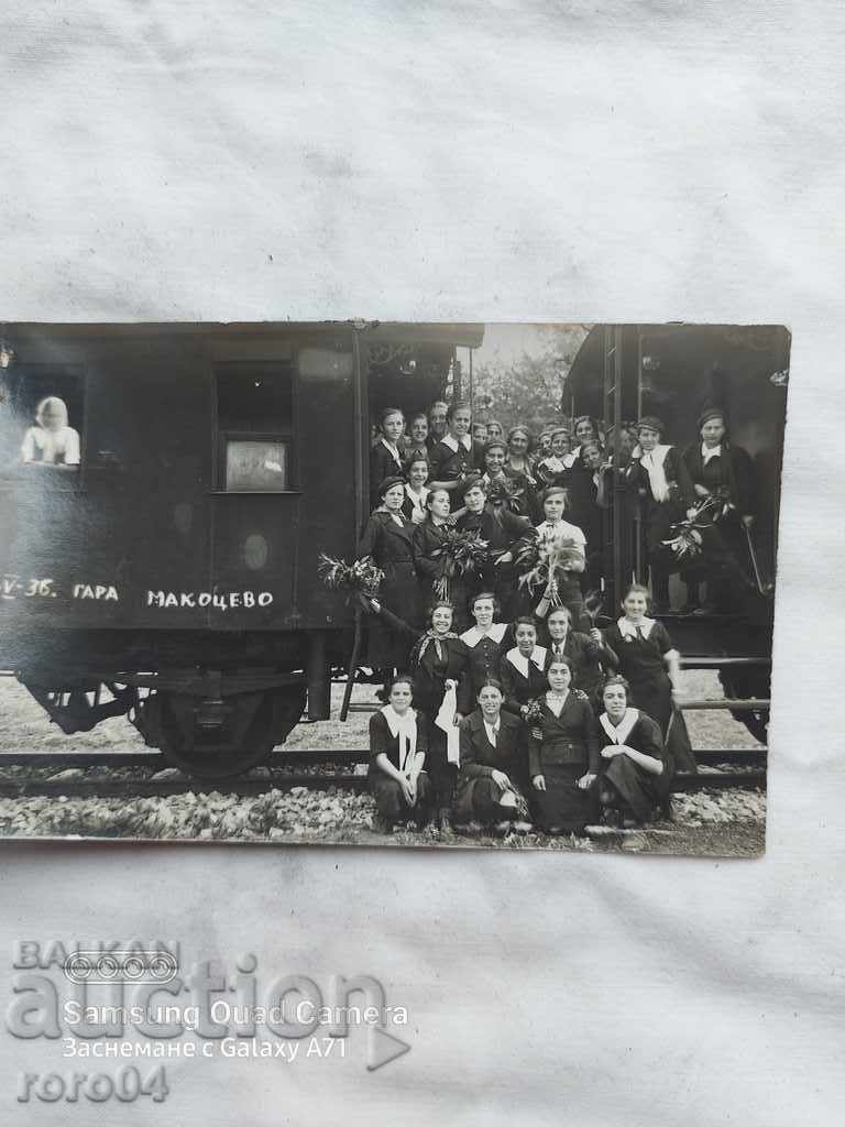 MAKOTSEVO STATION - 1936 - 7 MAKOTSEVO STATION - 1936 - 7