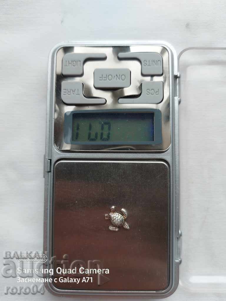 TURTLE - SILVER - 7 TURTLE - SILVER - 7