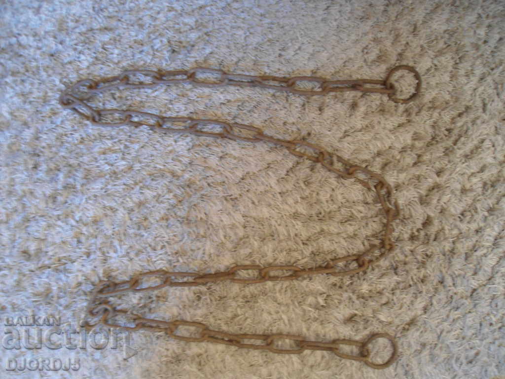 Auction  Old chain, chain, 1.80 m