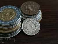 Monedă - Elveția - 5 rapen 1931
