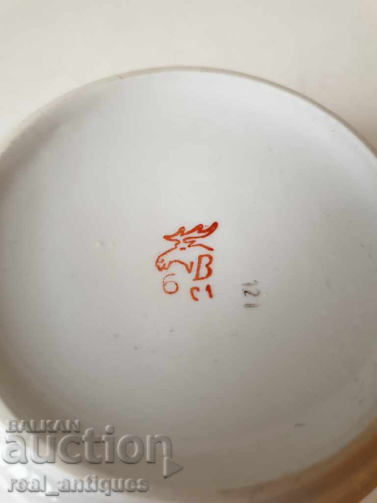 Old porcelain sugar bowl - 5 Old porcelain sugar bowl - 5