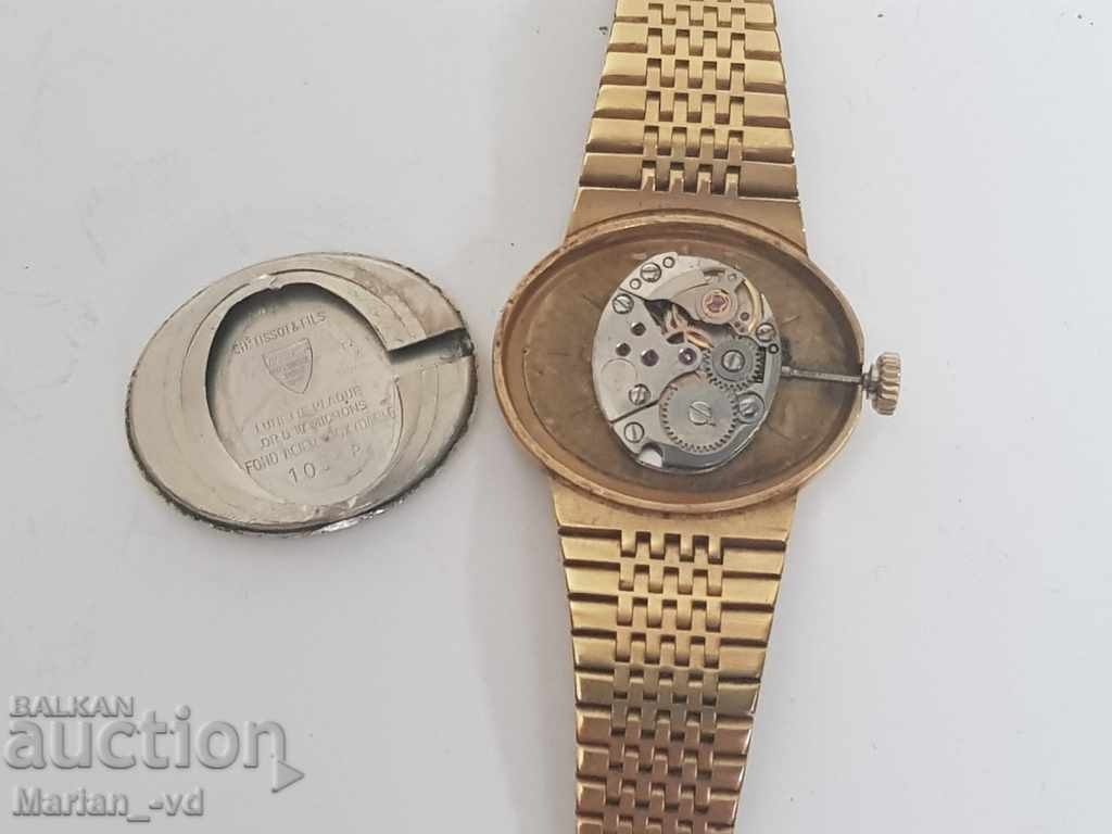 Дамски механичен позлатен часовник Tissot stylist - 6 Дамски механичен позлатен часовник Tissot stylist - 6