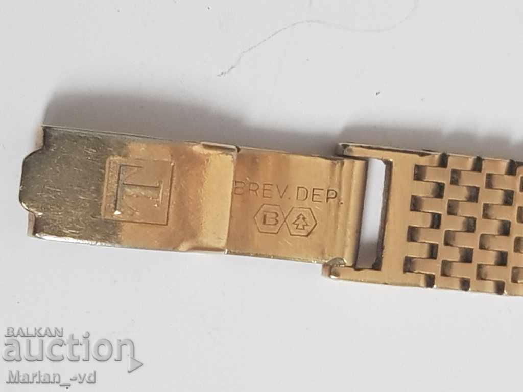 Дамски механичен позлатен часовник Tissot stylist - 7 Дамски механичен позлатен часовник Tissot stylist - 7