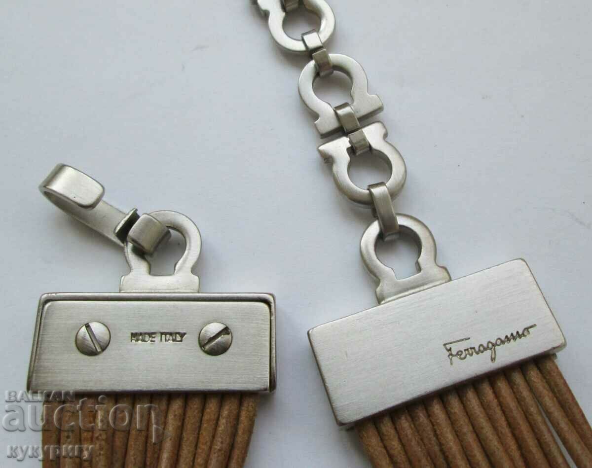 Modern Italian Salvatore Ferragamo Women's Necklace - 5