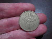 Кипър 10 цента - 1983 год