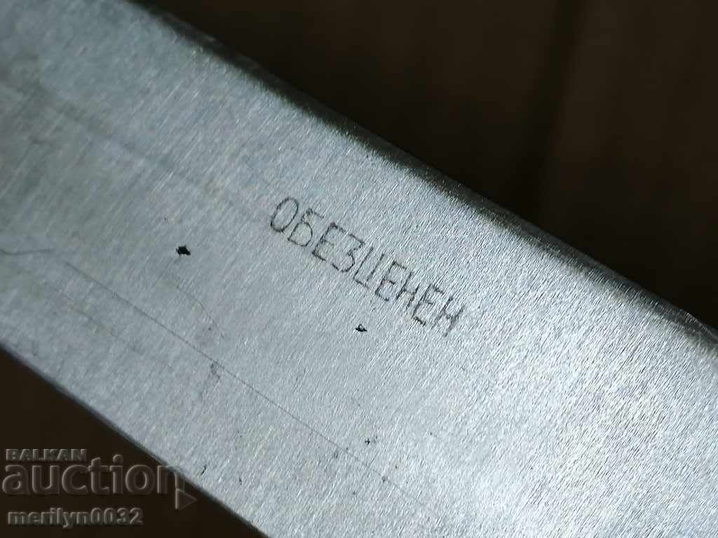 Auction Old knife with cataline blade Auction Old knife with cataline blade