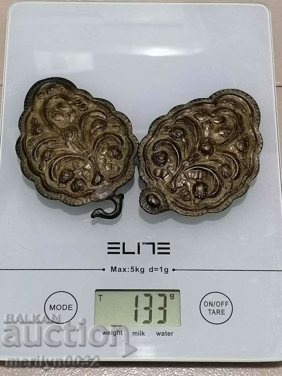 Renaissance silver pafti pafti from costume jewelry - 6 Renaissance silver pafti pafti from costume jewelry - 6