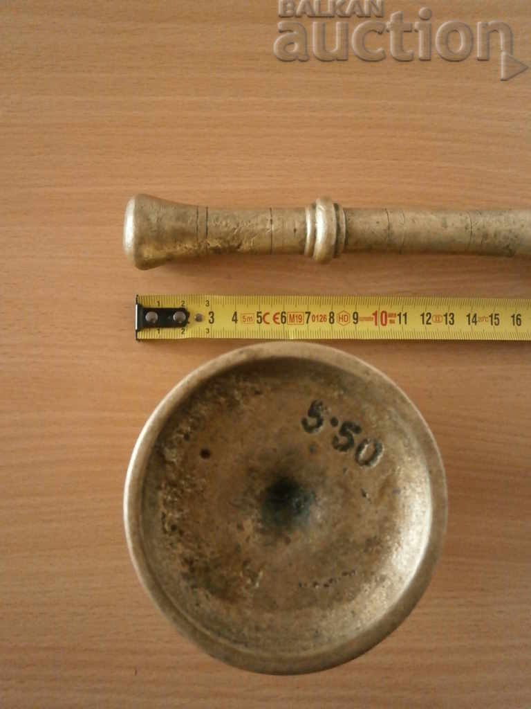 Auction retro vintage bronze mortar Auction retro vintage bronze mortar
