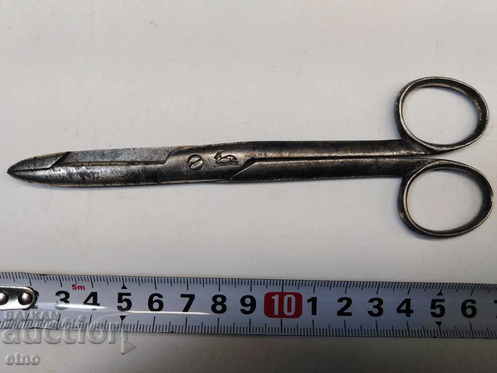 OLD SURGICAL INSTRUMENT, SCISSORS - 5 OLD SURGICAL INSTRUMENT, SCISSORS - 5
