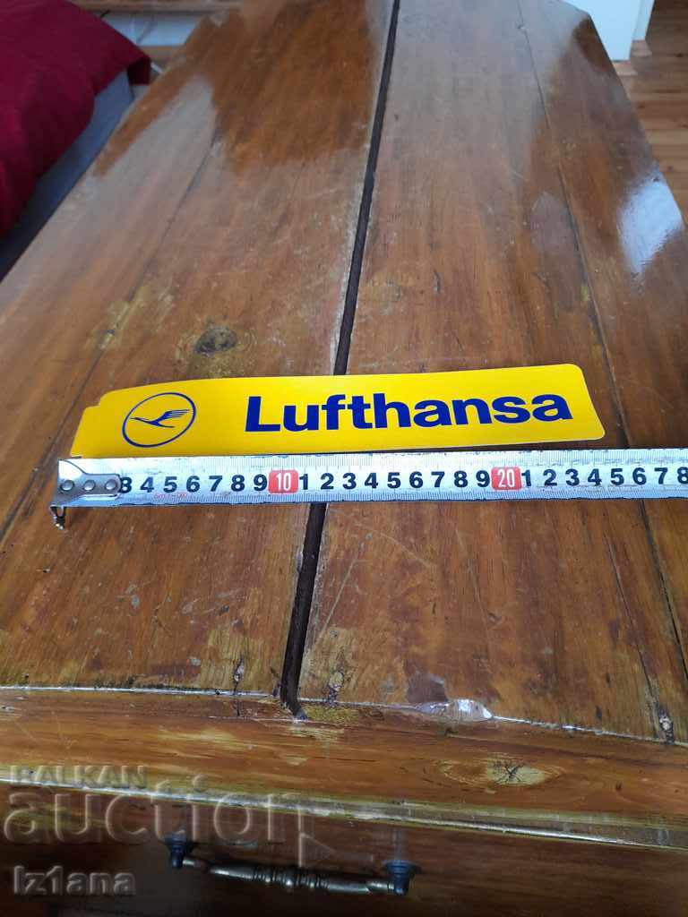 Delivery of Old sticker, Lufthansa sticker Delivery of Old sticker, Lufthansa sticker