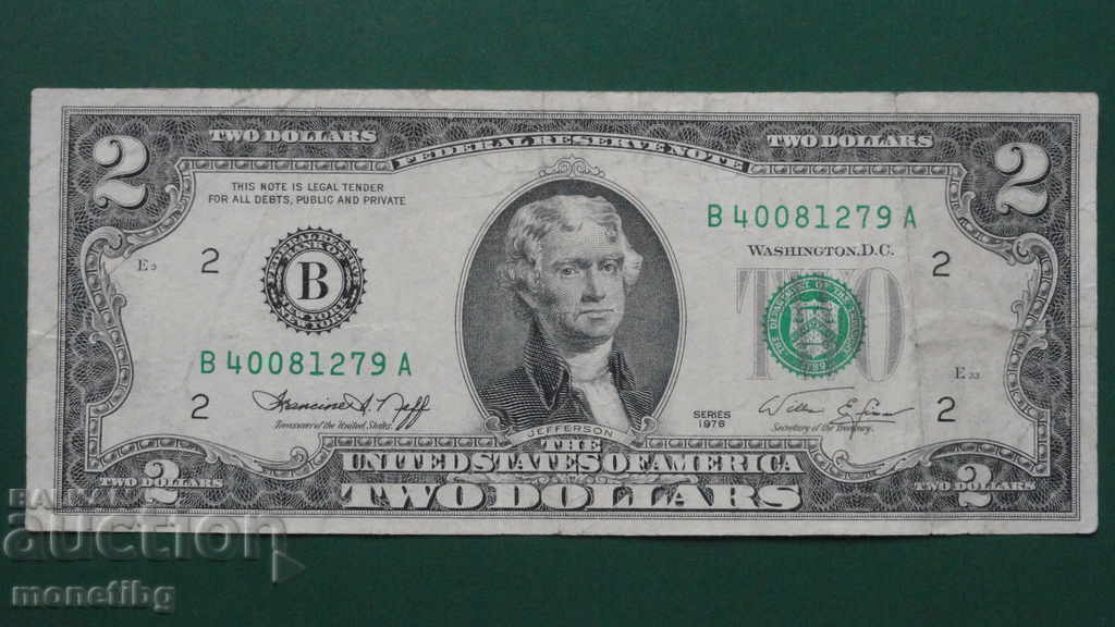 SUA 1976 - 2 dolari