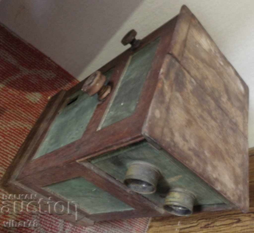 Old Wooden Stereoscope - 7 Old Wooden Stereoscope - 7