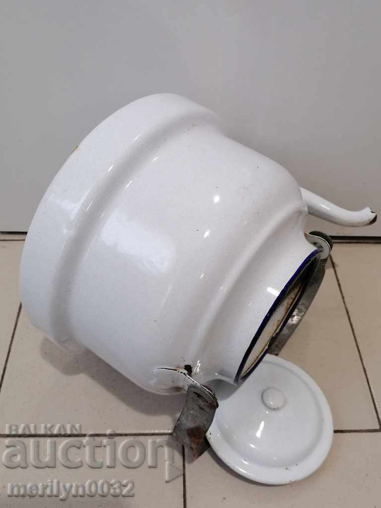 Enameled teapot from the Sotsa, a vessel with enamel, USSR - 5 Enameled teapot from the Sotsa, a vessel with enamel, USSR - 5