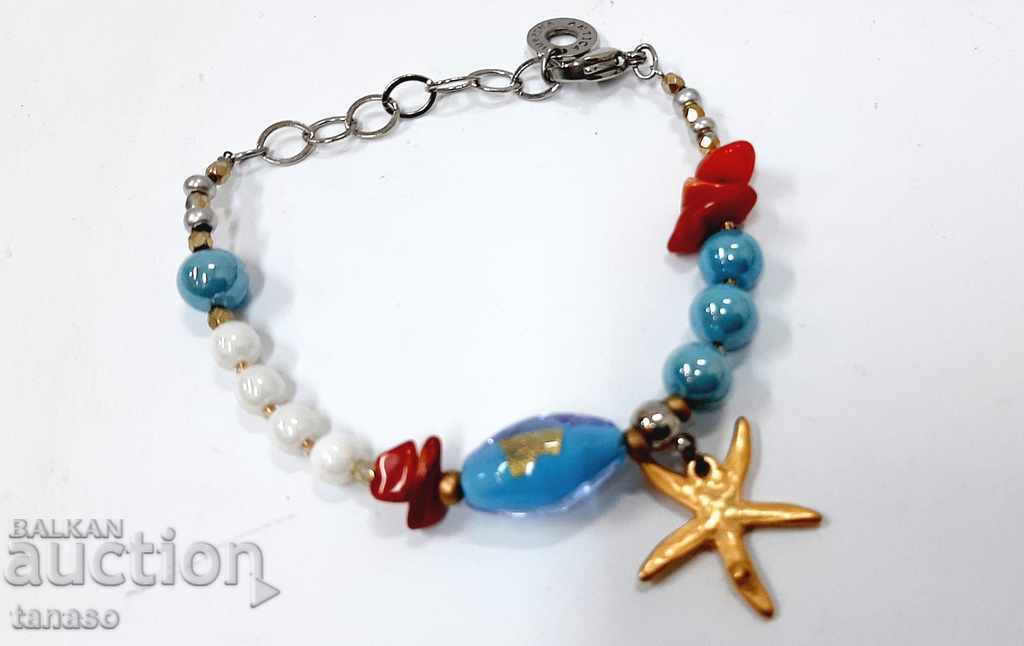 Starfish bracelet, beads (1.4) with price 15.00 BGN | € 7.67 Starfish bracelet, beads (1.4) with price 15.00 BGN | € 7.67