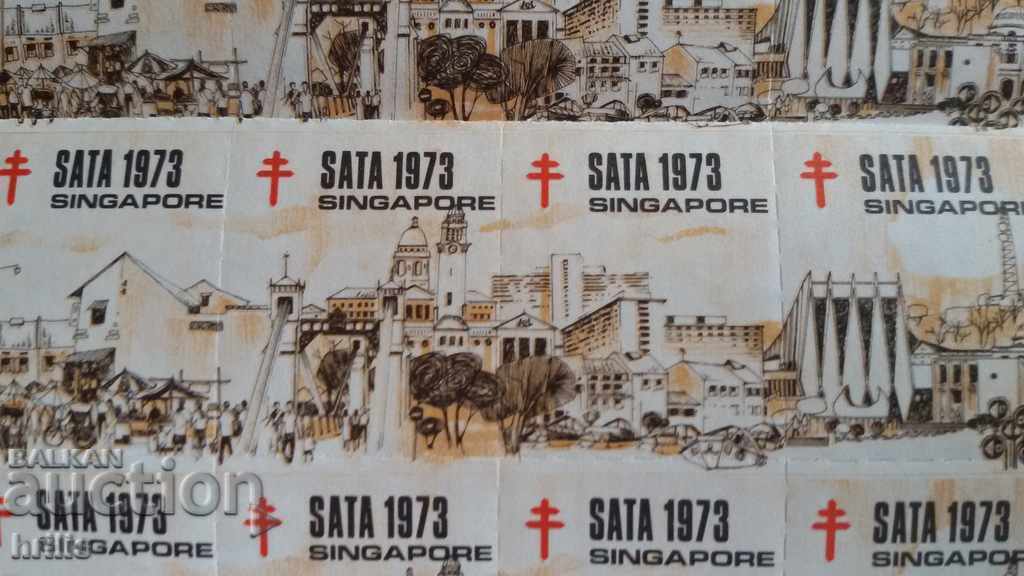 Licitație SINGAPORE 1973 - BRAND SHET CLEAN, EDIȚIA DE ANUL NOU