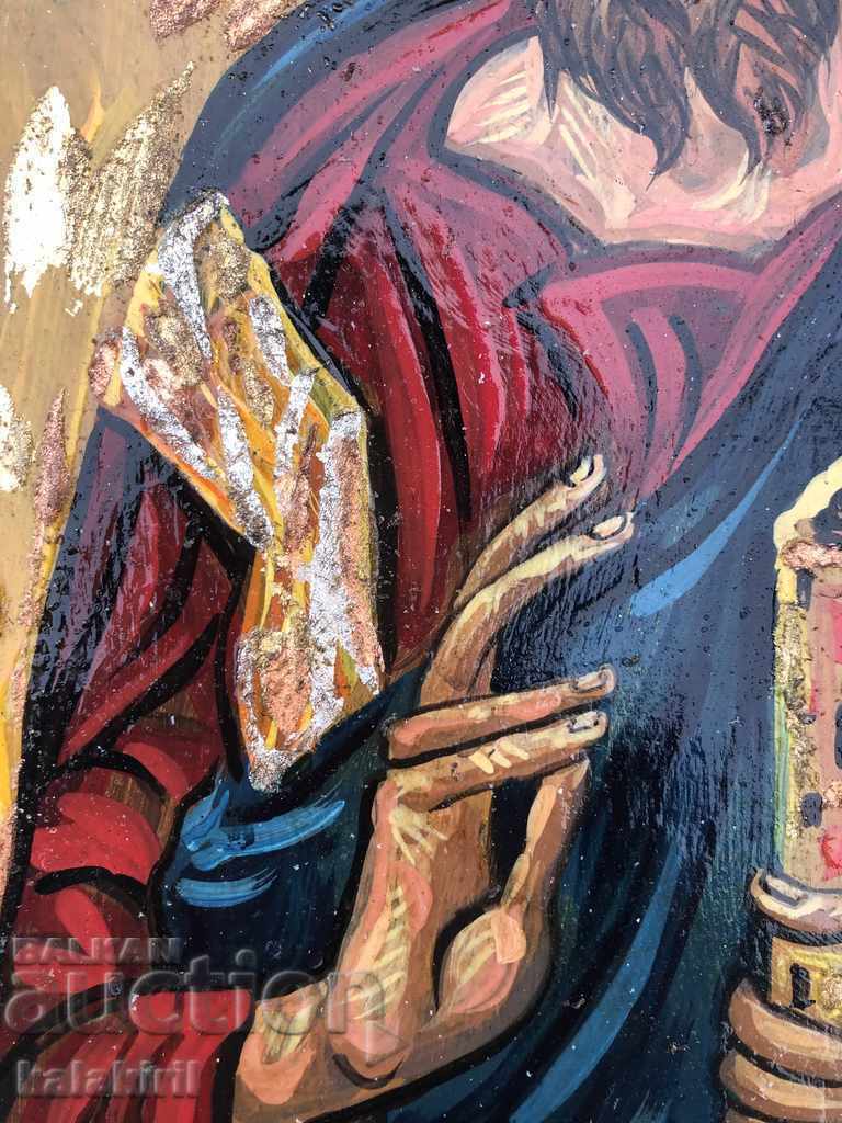 Icon Jesus Christ Pantocrator with price 90.00 BGN | € 46.02 Icon Jesus Christ Pantocrator with price 90.00 BGN | € 46.02