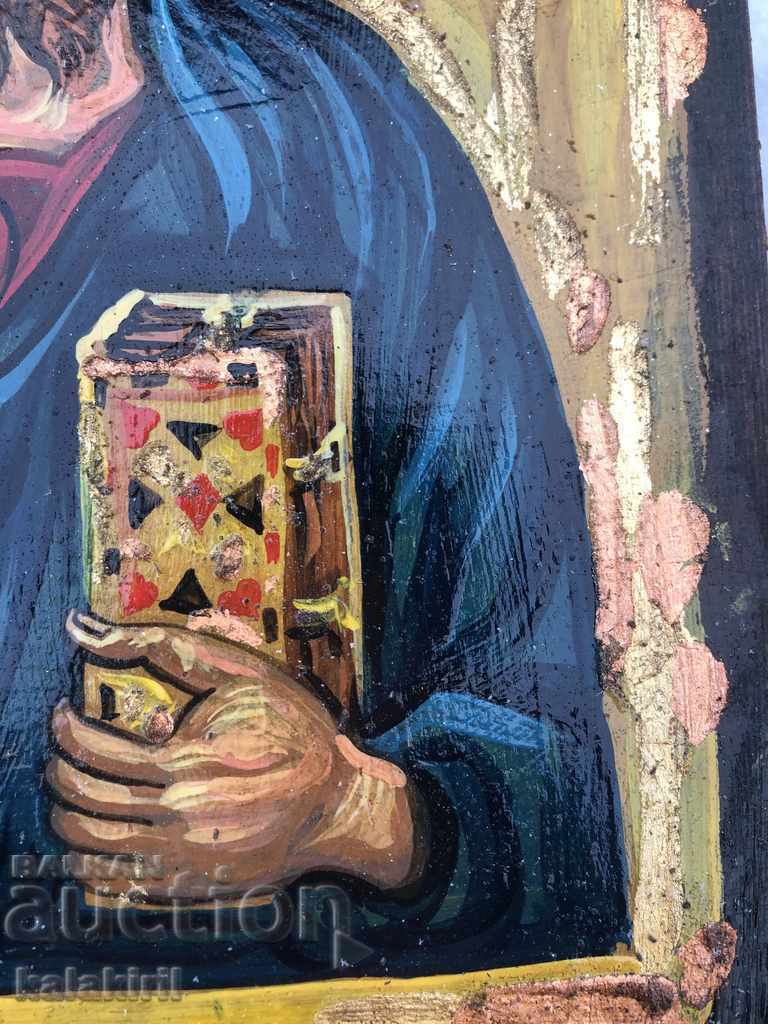 Auction Icon Jesus Christ Pantocrator Auction Icon Jesus Christ Pantocrator