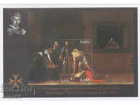 2007 Malta. 400 de ani de la sosirea lui Caravaggio în Malta. Bl.