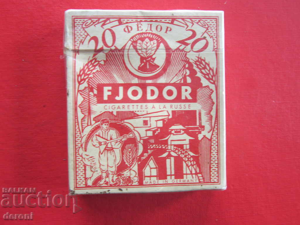 Unique cigarette box Fjodor cigarettas a la Ruse - 5 Unique cigarette box Fjodor cigarettas a la Ruse - 5