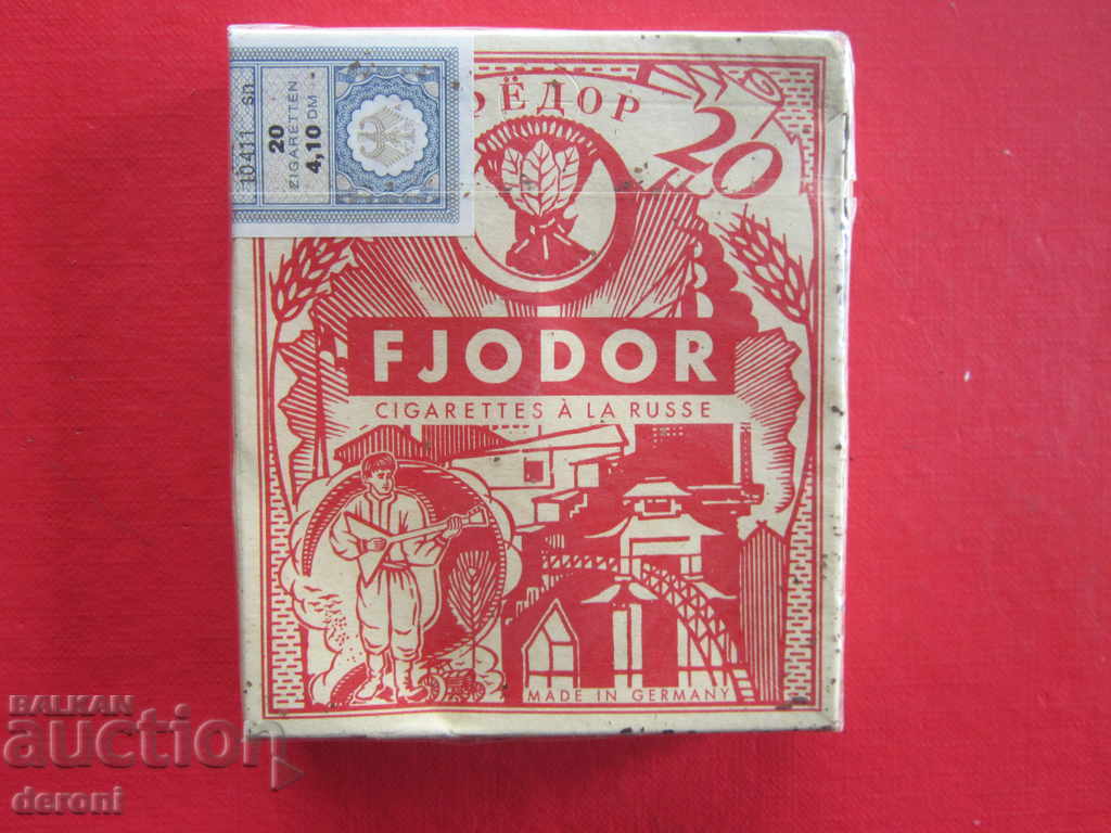 Unique cigarette box Fjodor cigarettas a la Ruse - 7 Unique cigarette box Fjodor cigarettas a la Ruse - 7