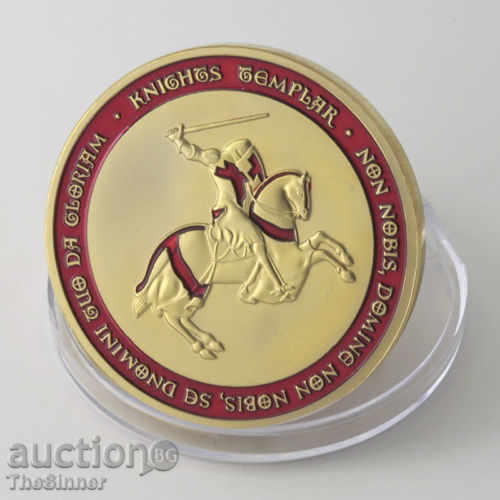Delivery of GOLD PLAQUE OF THE TEMPLAR ORDER Delivery of GOLD PLAQUE OF THE TEMPLAR ORDER