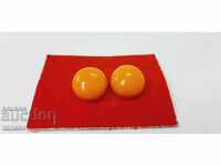 Vintage unused "Koopprom" earrings from 1973 (1.4)