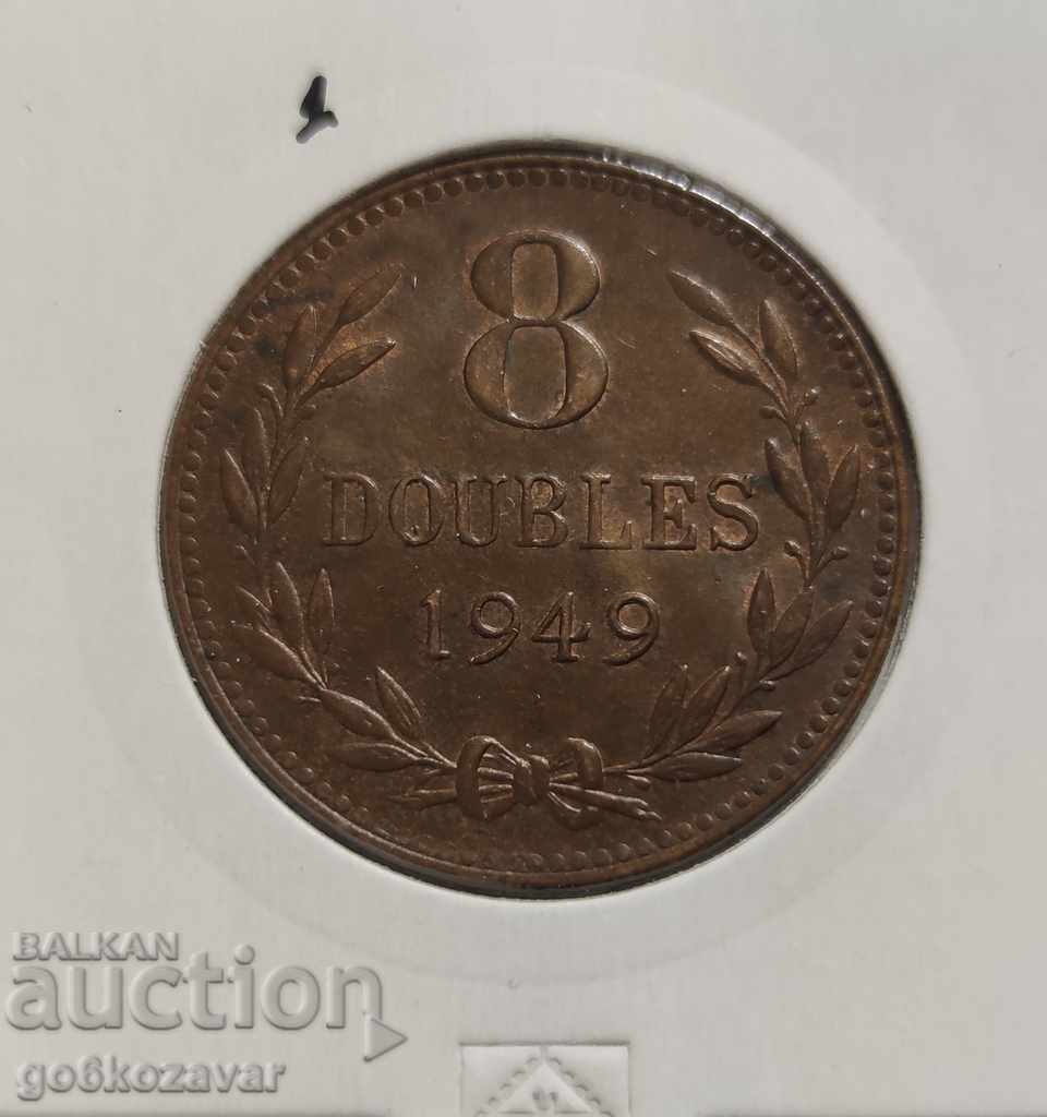 O. Guernsey 8 Dubal 1949 Top coin! με τιμή 20.00 BGN | € 10.23 O. Guernsey 8 Dubal 1949 Top coin! με τιμή 20.00 BGN | € 10.23
