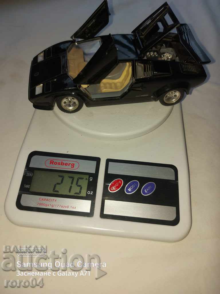 LAMBORGINI 1998 - BURAGO 1/24 - 6 LAMBORGINI 1998 - BURAGO 1/24 - 6