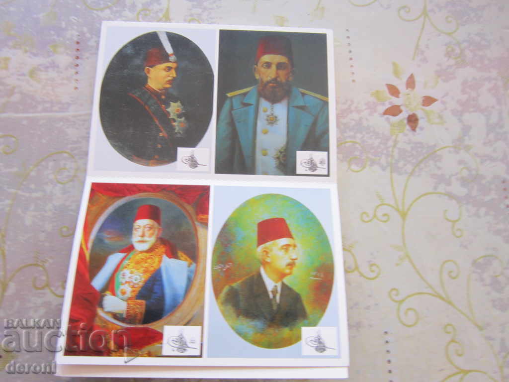 Турски османски албум Dolmbahce palace