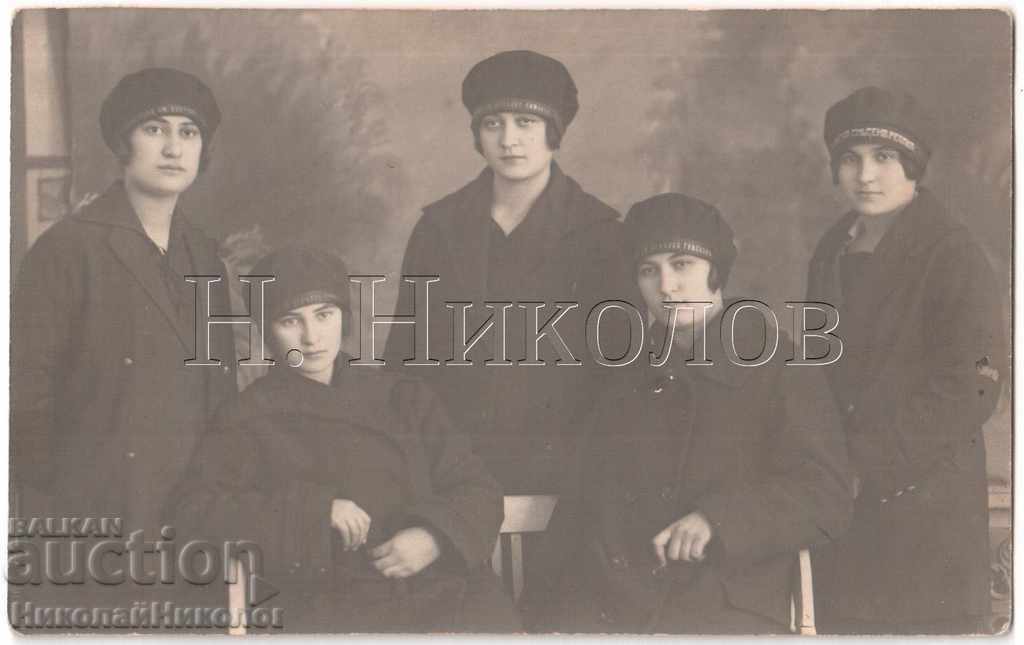 1926 СТАРА СНИМКА ЛЯСКОВЕЦ Г. ОРЯХОВИЦА УЧЕНИЧКИ А778