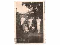 SMALL OLD PHOTO MILITARY CADET FAMILY A787