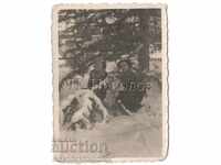 1943 SMALL OLD PHOTO MACEDONIA SKOPJE TWO LADIES A788