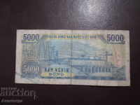 VIETNAM 5000 DONGS 1991