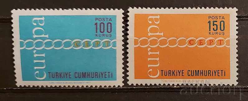 Turcia 1971 Europa CEPT MNH