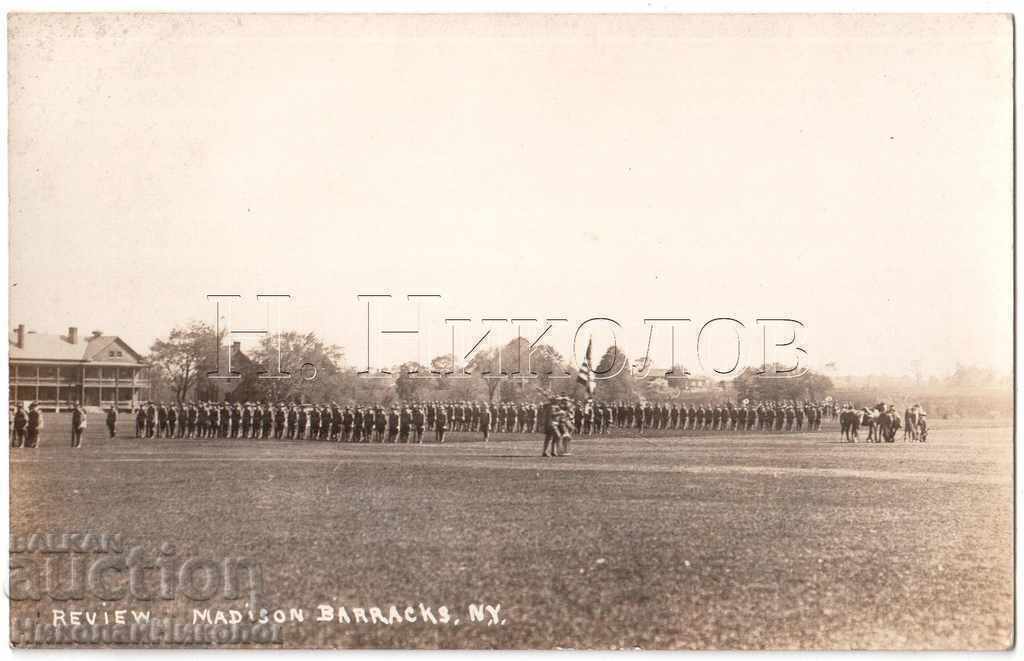 OLD CARD USA MADISON NEW YORK THE BARRACKS A823 OLD CARD USA MADISON NEW YORK THE BARRACKS A823